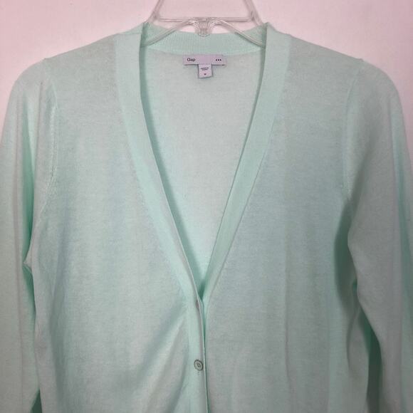 Gap Button Down 3/4 Sleeve Cardigan Size M - Picture 3 of 12